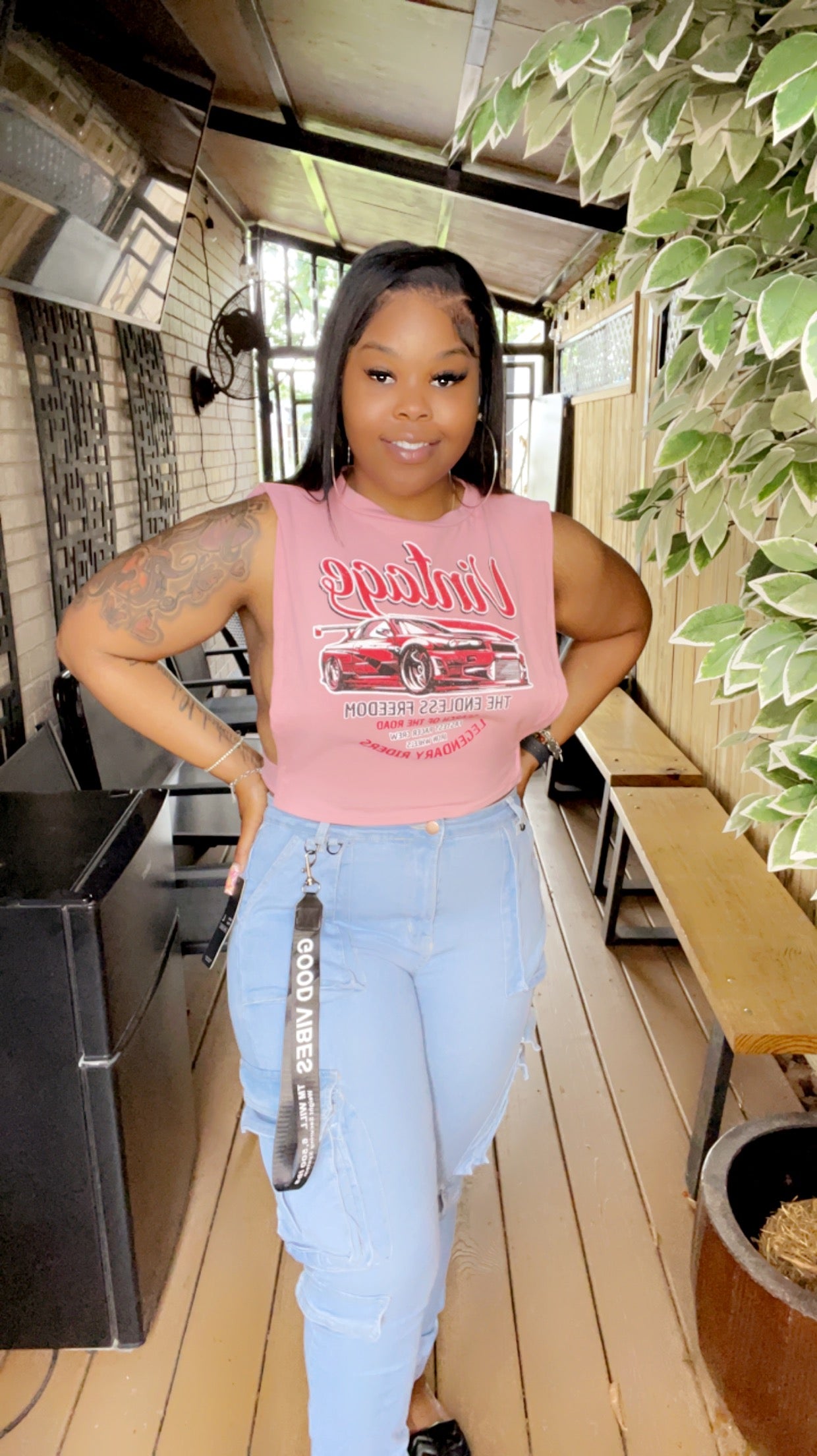 Vintage Crop Top