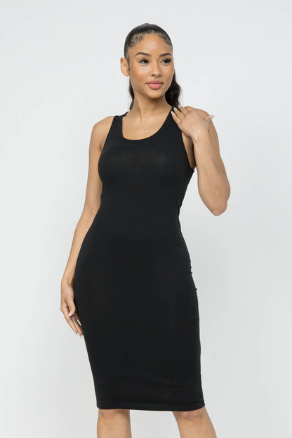 Tank Bodycon Midi Dress